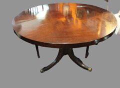 Mesa de comedor redonda
